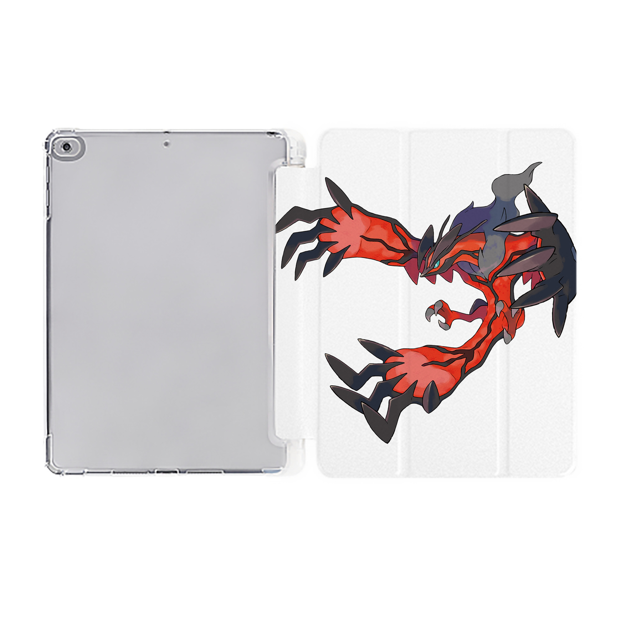 （画像用） ポケットモンスター Pokémon IPad ケース ペン収納付き 三つ折りスタンド PUレザー×シリコン 対応機種9.5/10.5/10.9インチ